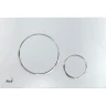 Унитаз с инсталляцией Laufen Pro Rimless 8.2096.6.000.000.1+8.9896.6.000.000.1 + Alcaplast Sadroмodul AM101/1120-0001+M671 с сиденьем Микролифт с клавишей смыва Хром