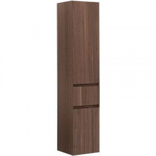 Шкаф пенал Aquanet Нью-Йорк 35 R 203956 подвесной Орех МДФ / ЛДСП