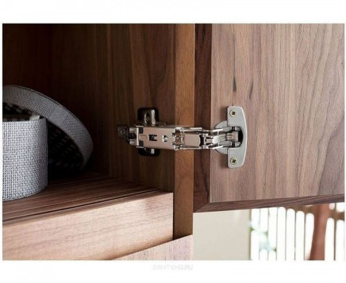 Шкаф пенал Aquanet Нью-Йорк 35 R 203956 подвесной Орех МДФ / ЛДСП