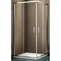 Душевой уголок Riho Hamar 2.0 R207 100x100 G007006120 (GR96200) профиль Хром стекло прозрачное