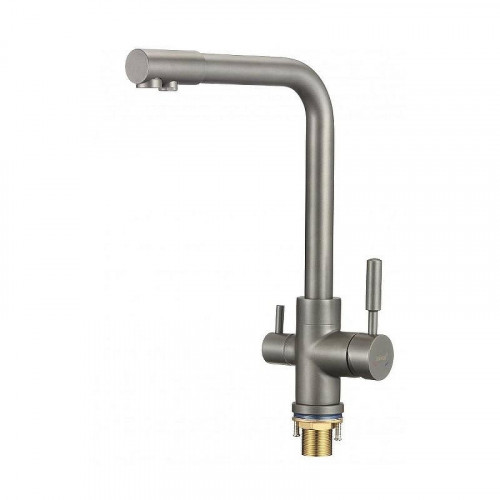 Смеситель для кухни Savol S-L1801Q цвет Серый
