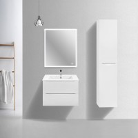 Тумба под раковину Vincea Mia Slim 70 VMC-2MC700S1GW подвесная G.White МДФ / ЛДСП
