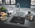 Кухонная мойка Grohe K700 53 31654AP0 Черный гранит искусственный камень (литьевой мрамор) встраиваемый
