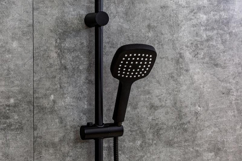 Душевая система Orange O-Shower OW04b Черная матовая