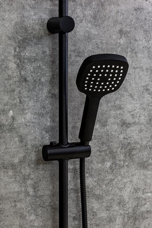 Душевая система Orange O-Shower OW04b Черная матовая