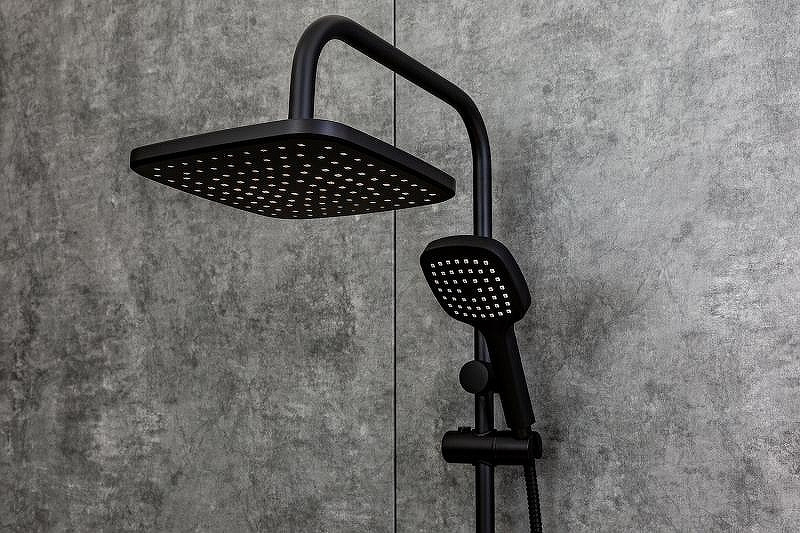 Душевая система Orange O-Shower OW04b Черная матовая