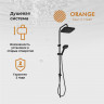 Душевая система Orange O-Shower OW04b Черная матовая