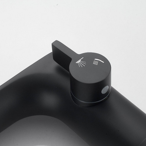 Смеситель на борт ванны Shevanik S41H S4112H цвет Черный