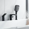 Смеситель на борт ванны Shevanik S41H S4112H цвет Черный