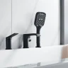 Смеситель на борт ванны Shevanik S41H S4112H цвет Черный