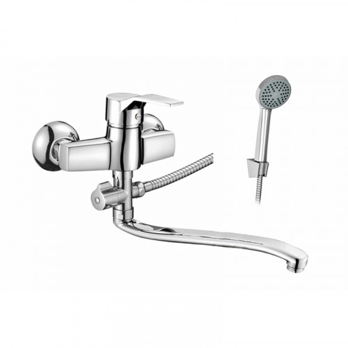 Смеситель для ванны D-Lin D140403 универсальный цвет Хром