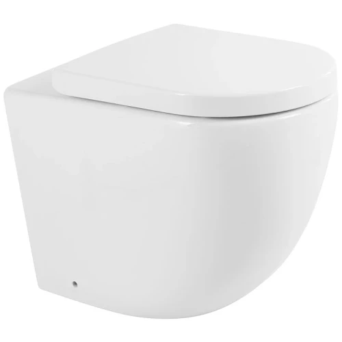 Унитаз BelBagno Sfera-R BB2141CBR/BB865SC приставной с сиденьем Микролифт фаянс приставной