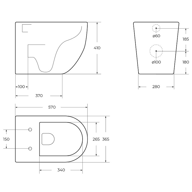 Унитаз BelBagno Sfera-R BB2141CBR/BB865SC приставной с сиденьем Микролифт фаянс приставной
