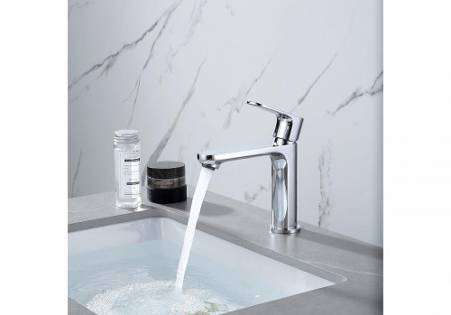 Смеситель для раковины Aquatek Альфа AQ1910CR цвет Хром