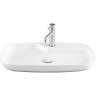 Раковина Allen Brau Liberty 2 70 4.32011.21 Белая матовая фаянс накладная