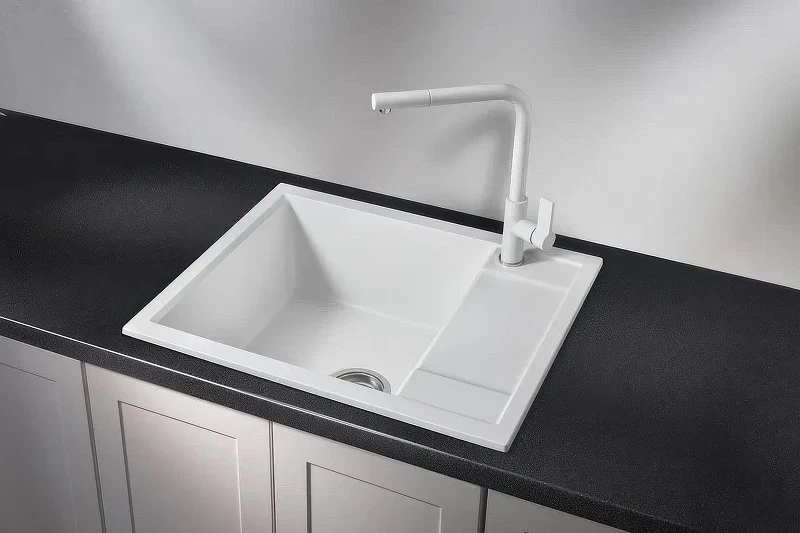 Кухонная мойка Granula 60 6002 цвет Арктик