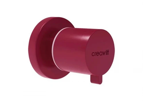 Запорный вентиль Creavit AC50L.BRY цвет Берри матовый