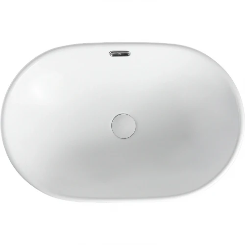 Раковина Orange 60 B05-600W Белая глянцевая фарфор полувстраиваемая