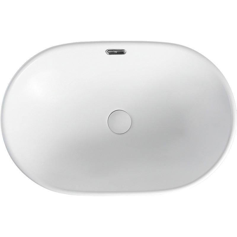 Раковина Orange 60 B05-600W Белая глянцевая фарфор полувстраиваемая