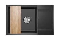 Кухонная мойка Granula Estetica 78 7807 цвет Шварц
