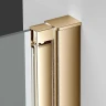 Душевая дверь Vincea Alpha 85 VDP-3AL850CLG профиль Брашированное золото стекло прозрачное