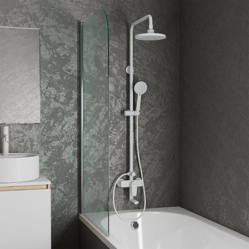 Душевая система D&K Bayern Furth DA1523708B18 Белая матовая