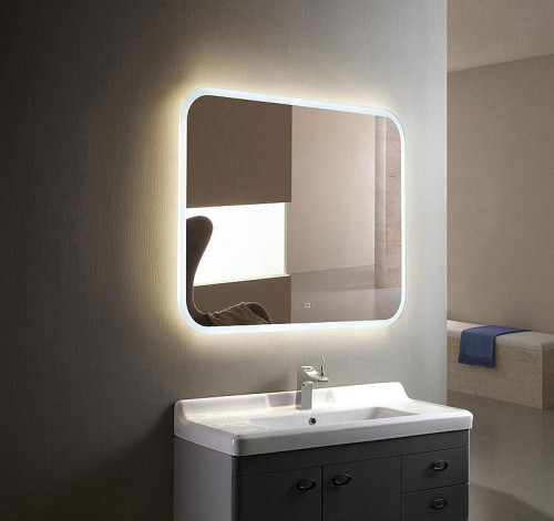 Зеркало Silver Mirrors Стив 80 ФР-00001137 с подсветкой с сенсорным выключателем