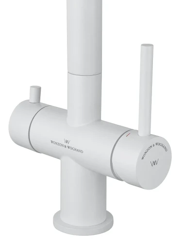 Смеситель для кухни Wonzon & Woghand WW-3211-MW цвет Белый матовый
