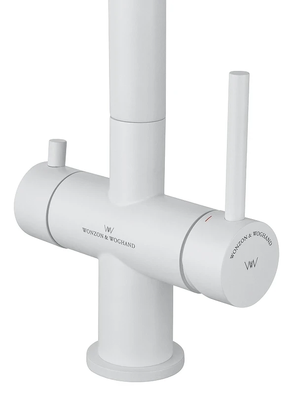 Смеситель для кухни Wonzon & Woghand WW-3211-MW цвет Белый матовый