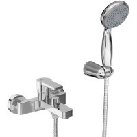 Смеситель для ванны Lemark Aura LM0614CH Хром латунь на стену