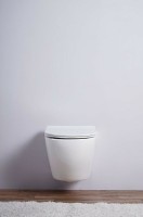 Унитаз Esbano Azalea ESUPAZALW подвесной Белый глянцевый с сиденьем Микролифт фаянс подвесной