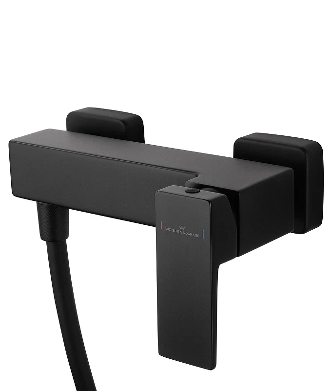 Смеситель для душа Wonzon & Woghand Cube 2.0 WW-88048068-MB цвет Черный матовый
