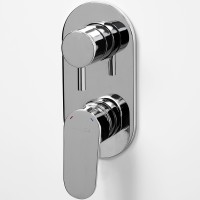 Смеситель для душа WasserKRAFT Dinkel 5871 Хром латунь встраиваемый