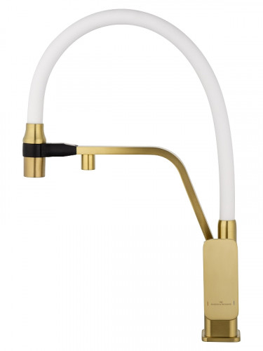Смеситель для кухни Wonzon &amp; Woghand WW-88458013-BG(MW) цвет Брашированное золото