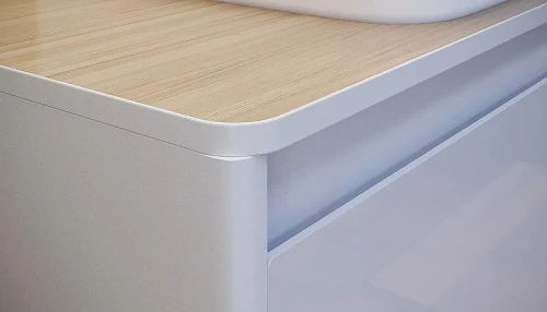 Столешница под раковину Velvex Klaufs 60 StKLA.60.MH-216.617 Белая Шатане