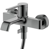Смеситель для ванны AQUAme Asti AQM6412GM Оружейный металл латунь на стену