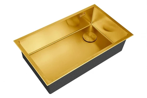 Кухонная мойка ZorG Lux Bronze 74 LUX 7444 BRONZE цвет Бронза