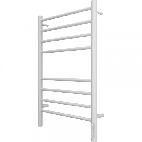 Электрический полотенцесушитель Terminus Аврора П8 500х800 КС 9003 4670078527486 Белый матовый нержавеющая сталь