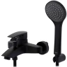Смеситель для ванны Royce Pro RCM-120503BL Черный матовый латунь на стену