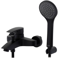 Смеситель для ванны Royce Pro RCM-120503BL Черный матовый латунь на стену