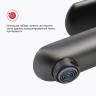 Смеситель для раковины Raglo R03.10.09 Графит матовый латунь