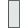 Душевая стенка Grossman Style 80 200.K33.05.80.21.02 профиль Черный матовый стекло шиншилла
