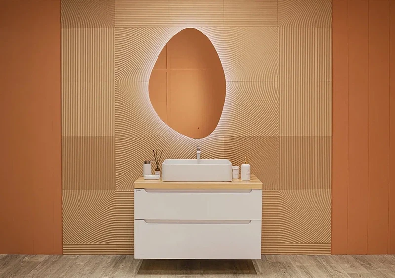 Зеркало Silver Mirrors Lucas TX 70 LED-00002970 с подсветкой с бесконтактным выключателем стекло