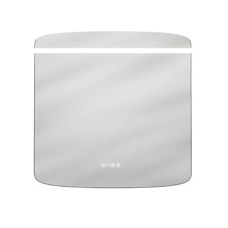 Зеркало Caprigo Софт 80 2061HW с подсветкой с сенсорным выключателем, часами и подогревом