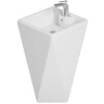 Раковина Laguraty 47 2050W Белая фаянс напольный