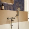 Смеситель для ванны Vincea Феерие (Feerie) VTFW-5FE2GM цвет Вороненая сталь