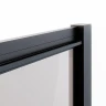 Душевая дверь Ambassador Forsa 110 17021217AB профиль Черный cтекло прозрачное