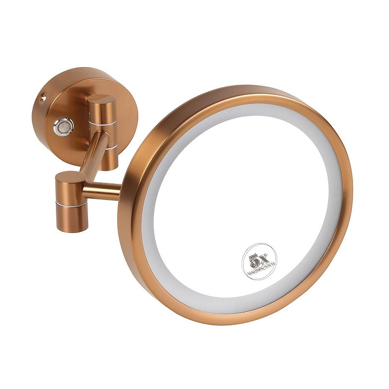Косметическое зеркало Bemeta Cosmetic mirrors 155101140 цвет Золото