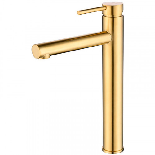 Смеситель для раковины Caprigo Don 53-023-BRG Золото матовое латунь