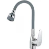 Смеситель для кухни Melodia della vita Ostessa MDV40616Gray Хром Серый латунь